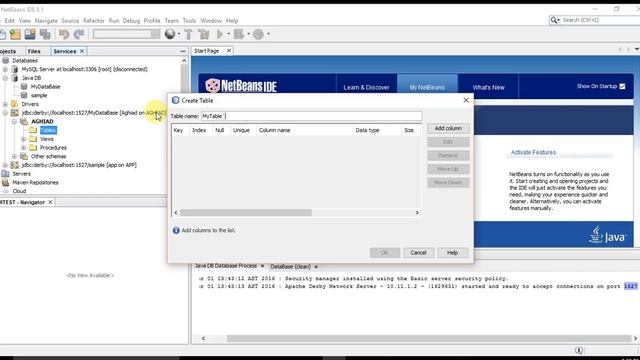 Java Tutorial - Creating a DataBase in NetBeans смотреть онлайн