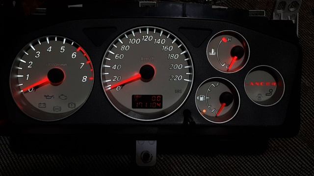Подсветка панели приборов Mitsubishi Lancer 9 светодиодами смотреть онлайн