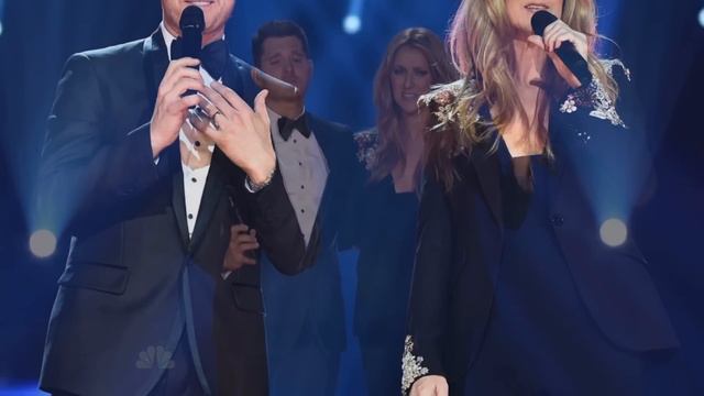 Céline Dion ft. Michael Bublé - Happy Xmas (War Is Over) - live full performance смотреть онлайн