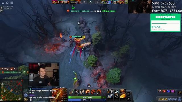 Dota 2 But Friendly Fire смотреть онлайн