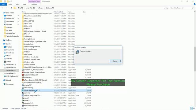 Classic Shell Setup use for Win 10 смотреть онлайн
