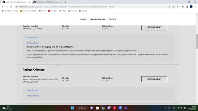 Instala tus drivers AMD Ryzen y AMD Radeon - FACIL Y SENCILLO смотреть онлайн