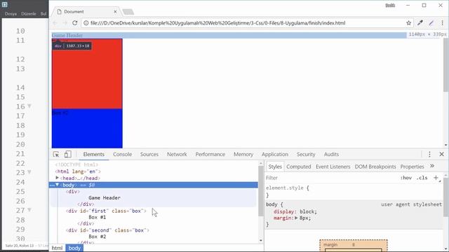8-Css Dersleri-id ve Class Selector Uygulaması смотреть онлайн
