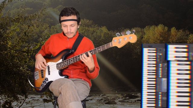 Луна - Спящая Красавица (bass cover) смотреть онлайн