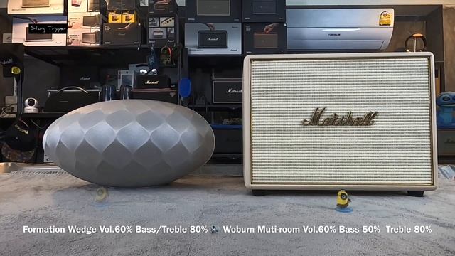 B&W Formation Wedge vs Marshall Woburn Muti-room смотреть онлайн