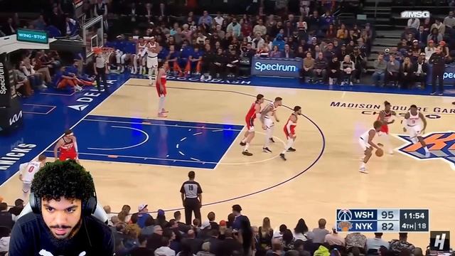 Jordan Poole DROPS 41! | Wizards AT Knicks FULL HIGHLIGHTS!! COVID REACTION? смотреть онлайн