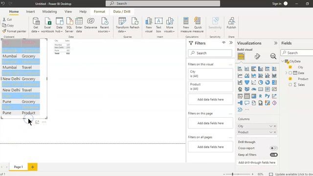 Lesson64- Format Painter- Power BI 1000 Videos смотреть онлайн