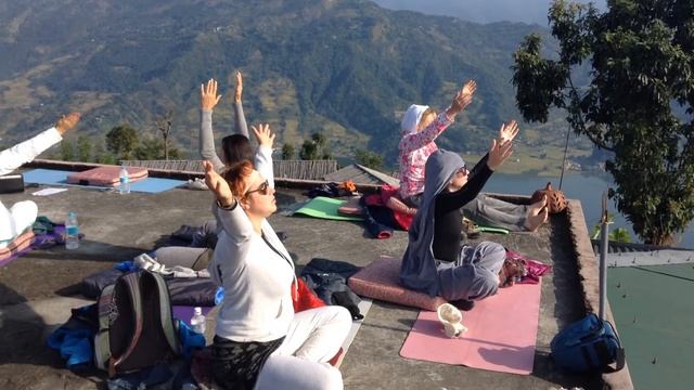 Йога тур в Непал. Садхана с видом на Анапурну смотреть онлайн