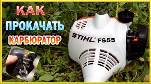 Stihl FS-55. Как реанимировать карбюратор, после зимнего хранения.