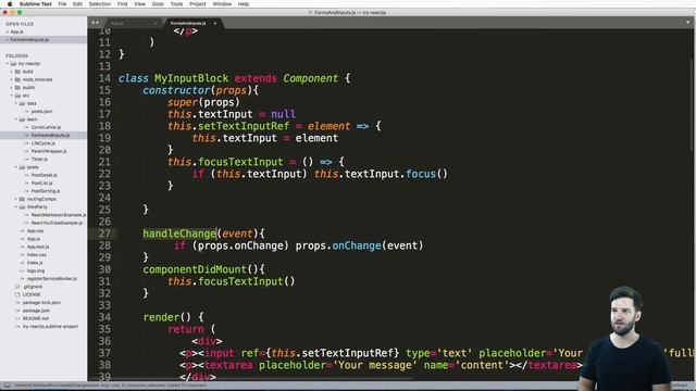#24 Try REACTJS Tutorial - Component Based Reusable Input block смотреть онлайн