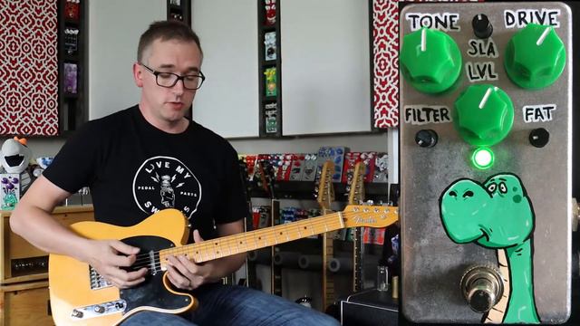 VFE The Scream Overdrive I DIY Guitar Pedal Demo and Build Report смотреть онлайн