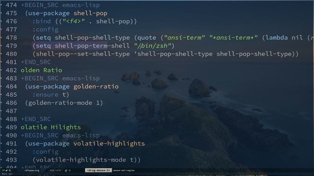 GNU/Emacs - Snails ,Shell-Pop,Golden-Ratio,Volatile-Highlights,Multiple-Cursors смотреть онлайн