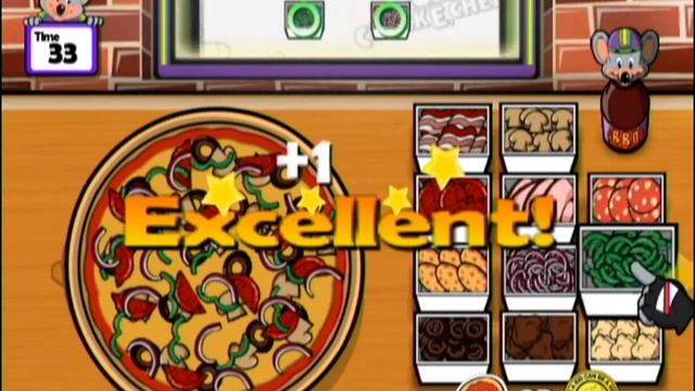 Chuck E. Cheese's Party Games - Pizza Mania Lv.1 смотреть онлайн