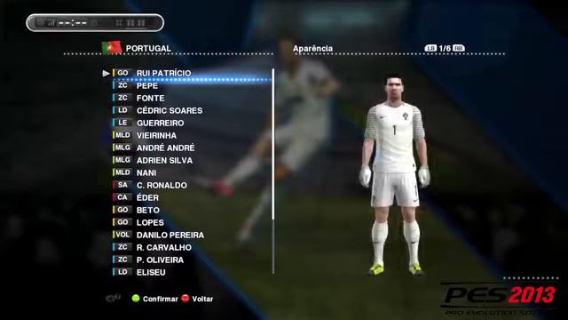 NOVO KIT DE PORTUGAL EURO 2016 - 2017 PES 2013 PC смотреть онлайн