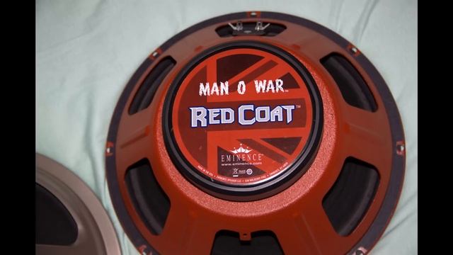 Speaker Comparison: Celestion vintage 30 vs Eminence Red Coat Man o War (metal) смотреть онлайн