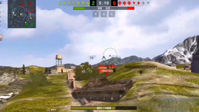 World of tanks Blitz. Мой любимый прем на данный момент. Это Progetto 46. Отлично фармит