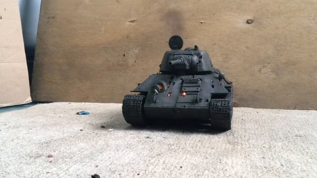 Танк т 34-85 из пластилина смотреть онлайн