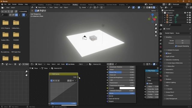 Le Node Float Curve | Apprendre les Shaders Editors Blender 3D смотреть онлайн