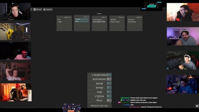СТРИМЕРЫ УГАДЫВАЮТ СЛОВА! КВИКХАНТИК ДИНАБЛИН ПЧЕЛКИН ФИНАРГОТ ДЕД БАХА И ДРУГИЕ! смотреть онлайн