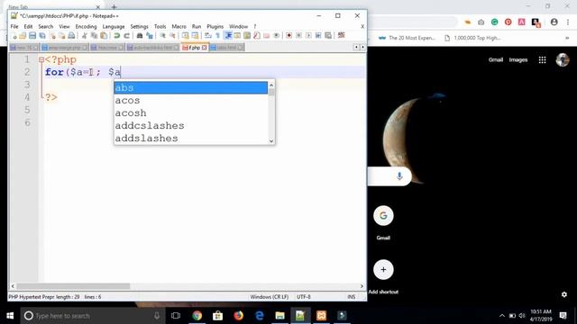 For loop | Types of Loops | PHP tutorials for beginners - 22 | HINDI смотреть онлайн