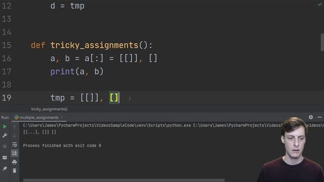 Multiple Assignments in Python смотреть онлайн