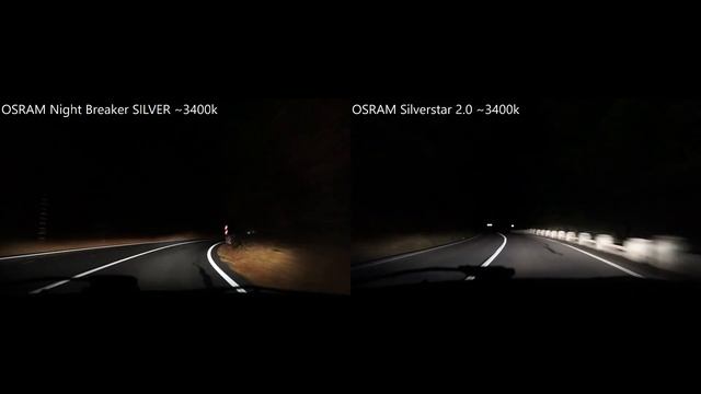 OSRAM Night Breaker SILVER Vs OSRAM Silverstar