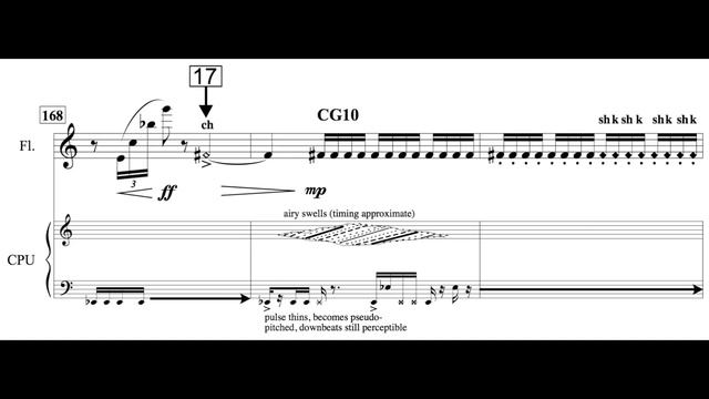 Fractus III for Flute and SuperCollider (Audio & Score) смотреть онлайн