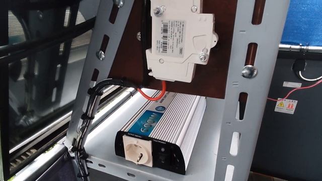 Мини СЭС на балконе - #2. Balkonkraftwerk.