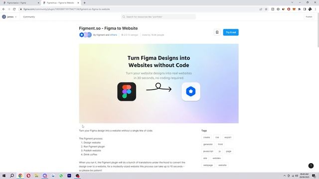 How To Convert Figma File To HTML And CSS (NEW UPDATE!) смотреть онлайн