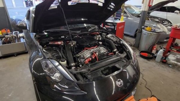 Turbo G35 VQ35DE and Turbo Nismo 350z VQ35HR get dyno tuned.