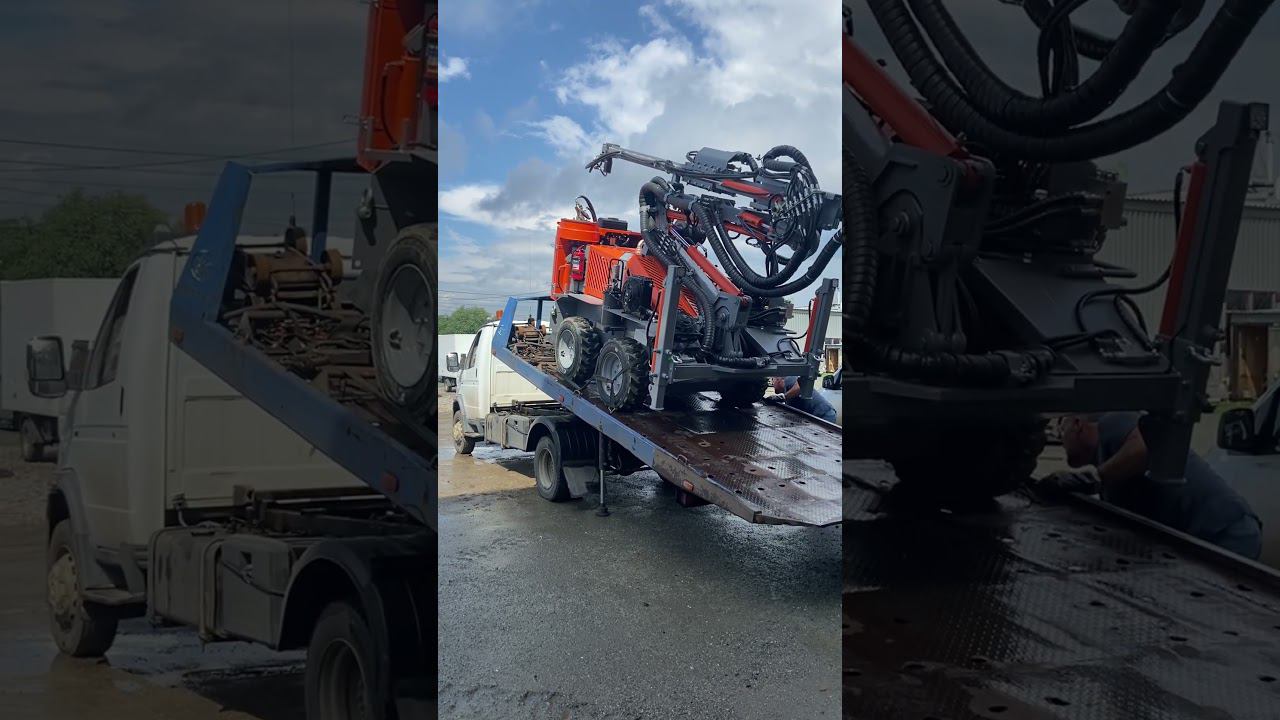 Отгрузка нашего флагмана ATLAS DC 120 в Челябинскую область #бурение #челябинск #буроваячелябинск смотреть онлайн