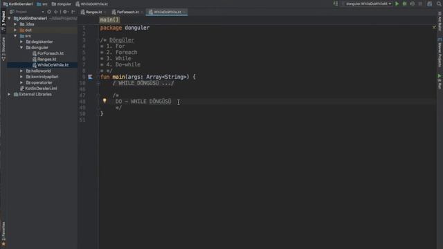 Kotlin Dersleri #13 - while ve do-while döngüleri смотреть онлайн