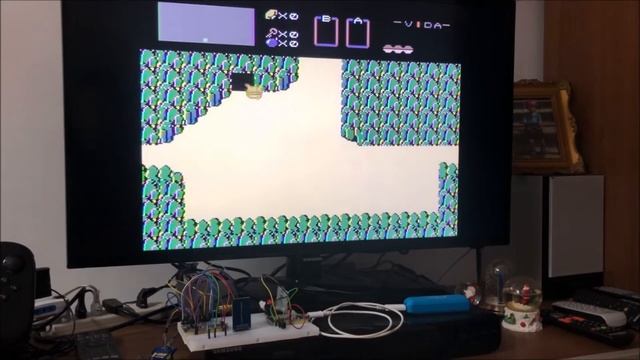 ESP32 TinyBasic II VGA and NES emulator on TV смотреть онлайн