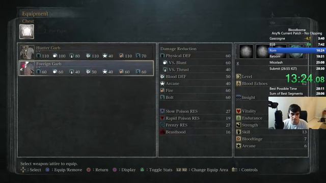 Bloodborne - Any% Current Patch Speedrun in 26:41 IGT (No Clipping) смотреть онлайн