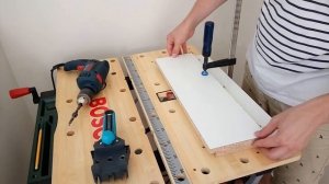 ✅ Кондуктор Wolfcraft Dowelmaster / Шаблон для шкантов / Шаблон для сверления Вольфкрафт