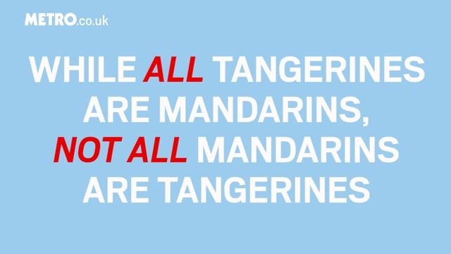 What's the difference between a Mandarin, a tangerine, a clementine and a satsuma смотреть онлайн