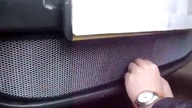 Защитная решетка радиатора Renault Logan инструкция по установке radiator guard tuning grill смотреть онлайн