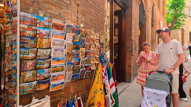 🐴 SIENA Italia (4K) ✅ TOUR A PIE Con SUBTÍTULOS 2023 Toscana