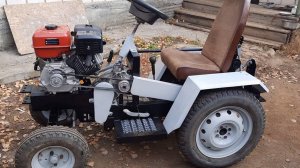 Самодельный трактор лдя сада и огорода.