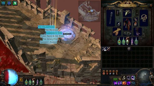 Path of exile LEGION MIRROR FARM //hc ED trikster смотреть онлайн