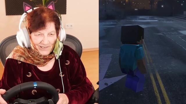 MY BABUSHKA PLAYS THE FUNNIEST GTA 5 MODS! ??? смотреть онлайн