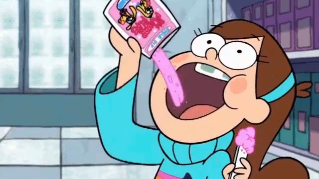 Мейбл из Гравити Фолз ест улыбашки смотреть онлайн