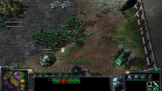 Команда Sources.ru в StarCraft 2 (ладдер, 3x3) 04.06.12 смотреть онлайн