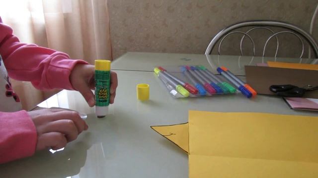 Делаем поделку из бумаги 