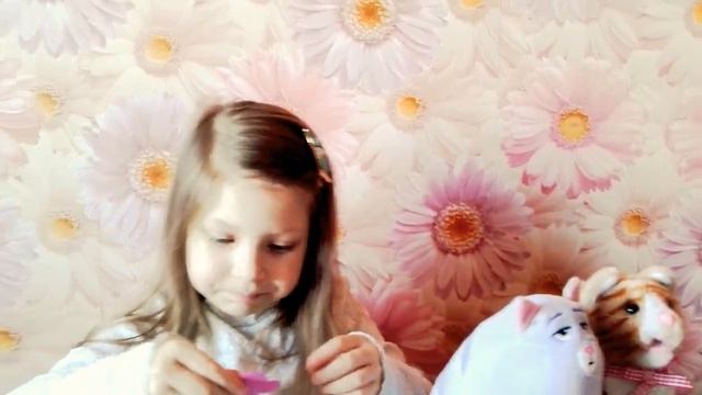 делаем без ножниц и клея(горшочек с цветами)набор для творчества смотреть онлайн