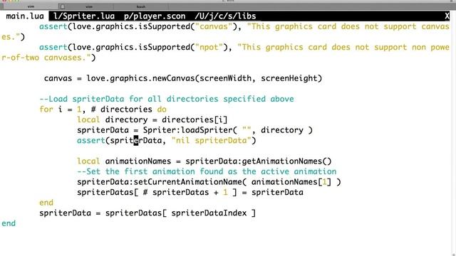 Love2D Spriter Library Overview смотреть онлайн