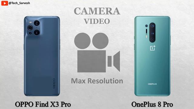 OPPO Find X3 Pro vs OnePlus 8 Pro смотреть онлайн