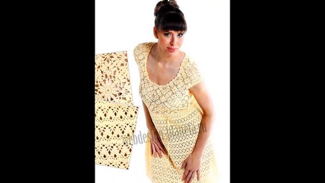 Вязаные Платья Крючком - фото - 2019 / Knitted Dresses Crochet / Strickkleider Foto Haken