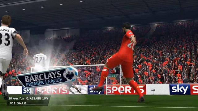 Прохождение FIFA 14 [карьера за Ливерпуль] #81 Swansea