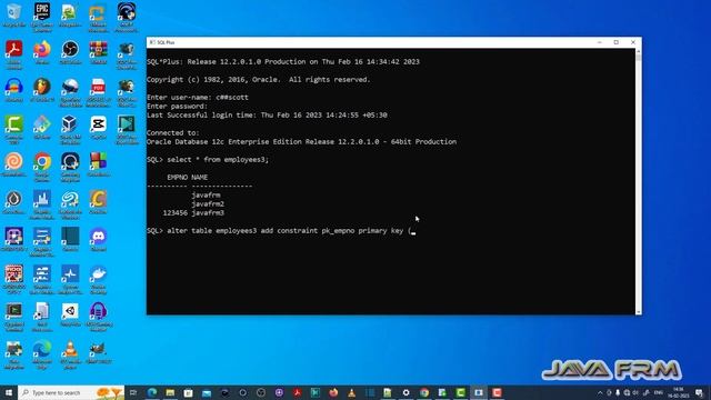 ORA-01449: column contains NULL values; cannot alter to NOT NULL - Oracle Database 12c Error Messag смотреть онлайн